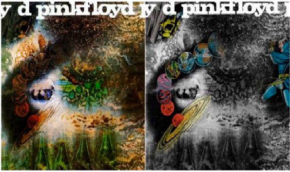 Pink Floyd - A Saucerful of Secrets (1968) and Doctor Strange.