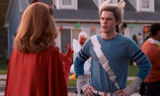 Evan Peters as Quicksilver. Wandavision